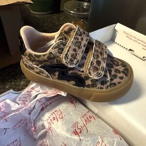 Blowfish Vice - Toddler Leopard Print Sneaker *NEW IN BOX*